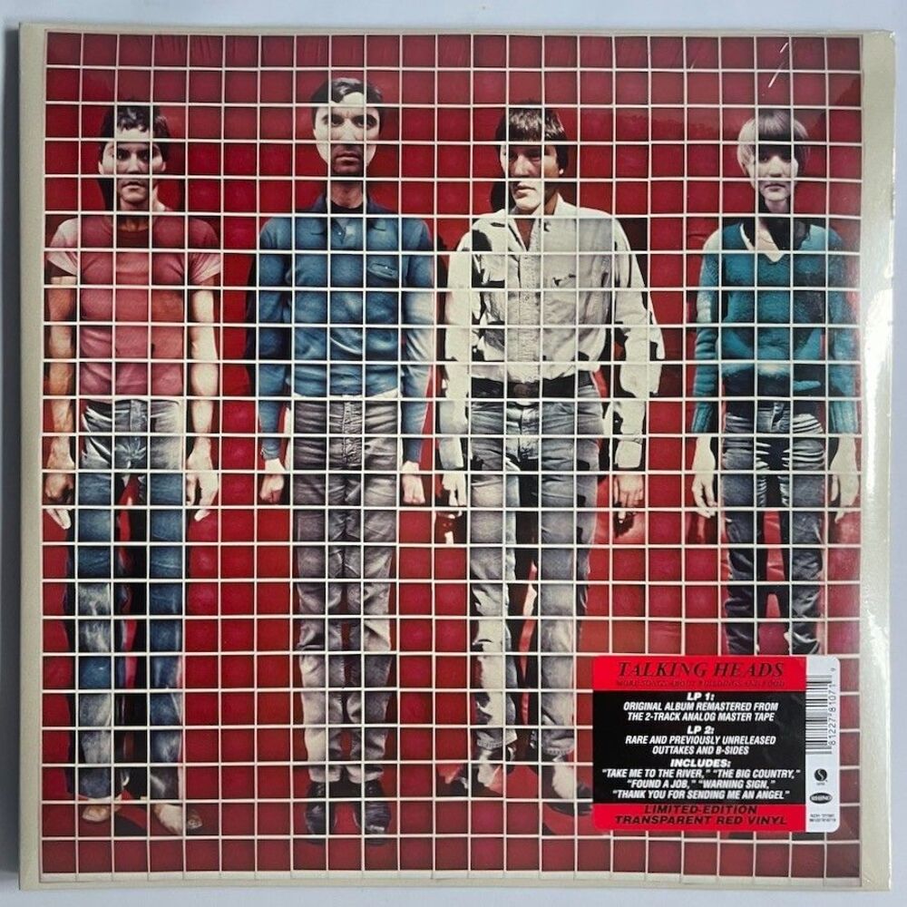 Talking Heads – More Songs About Buildings And Food Limited Red Double Vinyl NEW